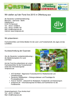 DLV - Forst Live