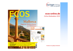 ECOS Online Mediadaten 2015