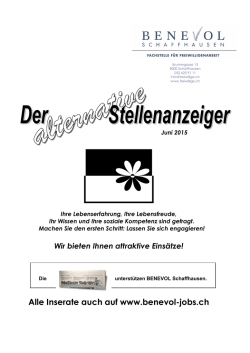 Der Stellenanzeiger