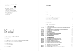 Inhaltsverzeichnis - Bundesverband der Familienzentren