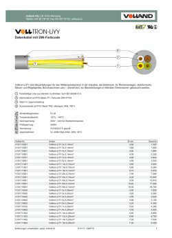 Volland Datenblatt - Volltron-LiYY 010111