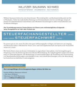 14901115 Korrektur Homepage Steuerfachangestellte/r / CV