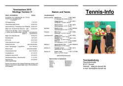 Tennis-Info