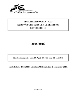 einschreibungsantrag europäische schulen luxemburg kategorie iii
