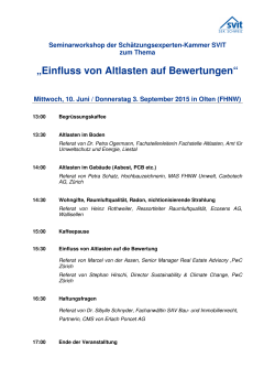 Programm Seminar 2015 Altlasten, pages 1-2