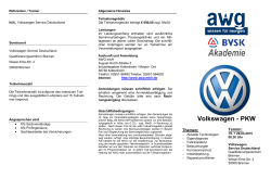 Volkswagen - PKW