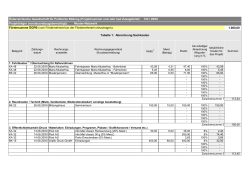 1.000,00 Tabelle 1: Abrechnung Sachkosten Projektträger
