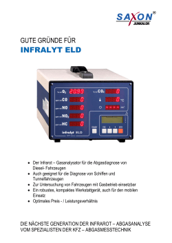 INFRALYT ELD - SAXON Junkalor GmbH