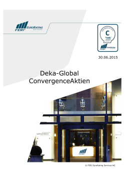 Deka-Global ConvergenceAktien CF Deka-Global