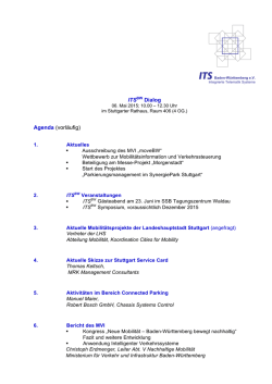 ITSBW Dialog Agenda (vorl&auml;ufig)