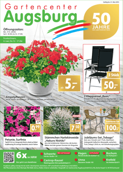 2 Stück 50 99 - Gartencenter Augsburg
