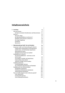 Inhaltsverzeichnis - Addison