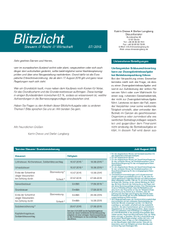 Blitzlicht 06-2015