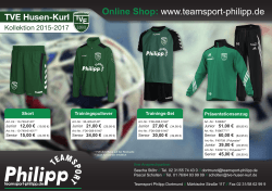 Online Shop: www.teamsport-philipp.de