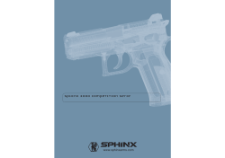 sphinx 3000 competition serie