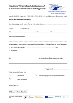 Dokumentvorlagen nach DIN 676 Form A und B