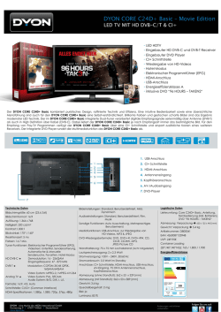 DYON CORE C24D+ Basic &ndash; Movie Edition
