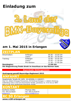 BL 2015 Erlangen - 2 Lauf 1