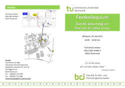 Festkolloquium - CVT