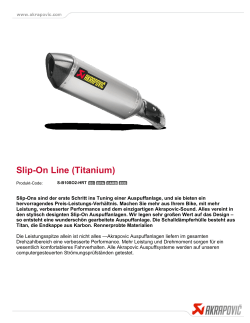 Slip-On Line (Titanium)
