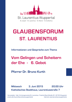 GLAUBENSFORUM - Katholische Citykirche Wuppertal