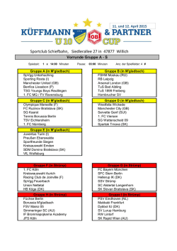 SC Schiefbahn U10 K&uuml;ffmann & Partner Cup 2015-1