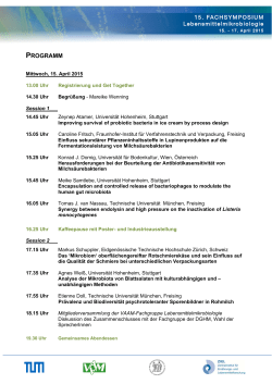 programm - ZIEL - TUM - Akademie