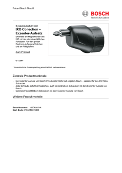 IXO Collection &ndash; Exzenter-Aufsatz
