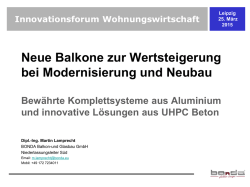 Innovationsforum Wohnungswirtschaft