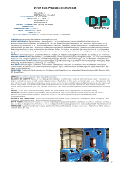 Direkt Form Projektgesellschaft mbH