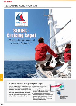 SEATEC - Cruising Segel