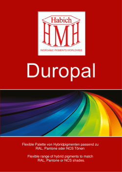 2015 Duropal - Habich GmbH