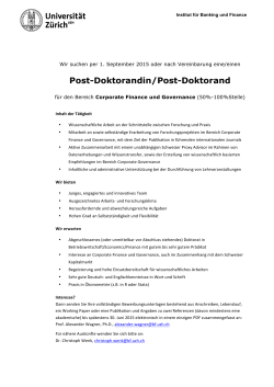 Jobbeschreibung als PDF