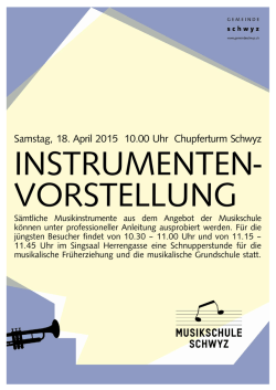 Instrumentenvorstellung
