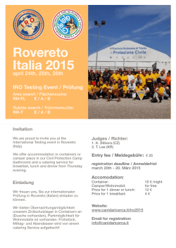 Rovereto Italia 2015