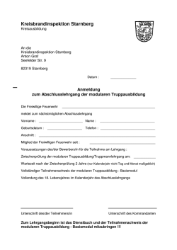 Kreisbrandinspektion Starnberg