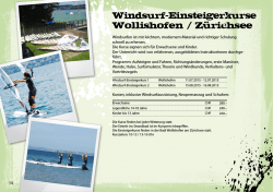 Einsteigerkurs Windsurf Wollishofen