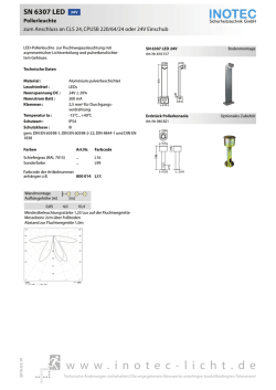 Datenblatt LED 24V - inotec