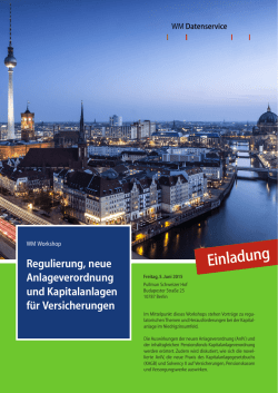 Einladung - WM Seminare