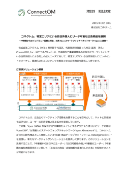 台湾No.1スマートフォンアドネットワークVponと連携