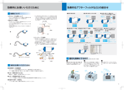 効果的なアフターフィルタなどとの組合せ