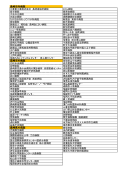 医療機関一覧 - 長崎市立市民病院