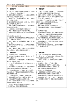 平成26年度 学校経営報告（PDFファイル）