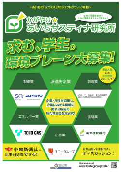 環境ブレーン大募集