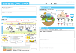 学習指導要領版 ワークシート