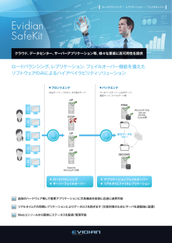 様々な要素に高可用性を提供 （パンフレット）（PDF）