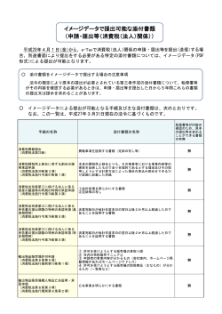 消費税（法人）関係（PDF形式：約153KB） - e-Tax