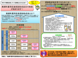 助成金パンフレット [ PDF 475.5KB]