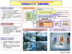 骨まで食べられる氷温熟成煮魚の製造販売体制の構築（372KB）