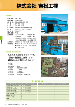 株式会社 吉松工機